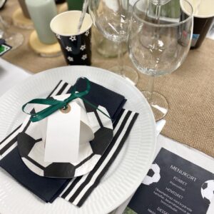 Konfirmation fodbold tema